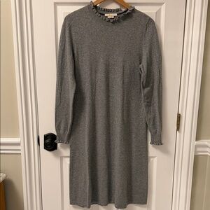 Boden Charcoal Long Sleeve Dress